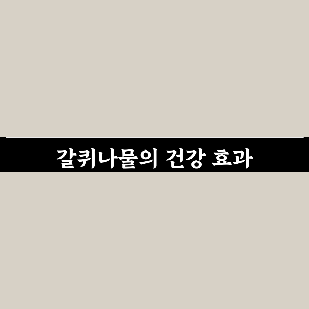 갈퀴나물 효능과 활용 꿀팁 쉽게 알려드려요
