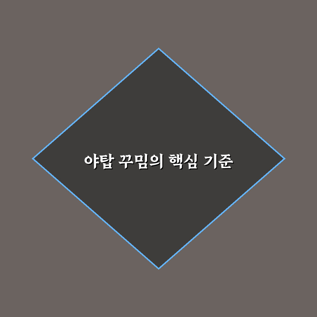 야탑 꾸밈 5가지 기준별 비교와 분석 총정리