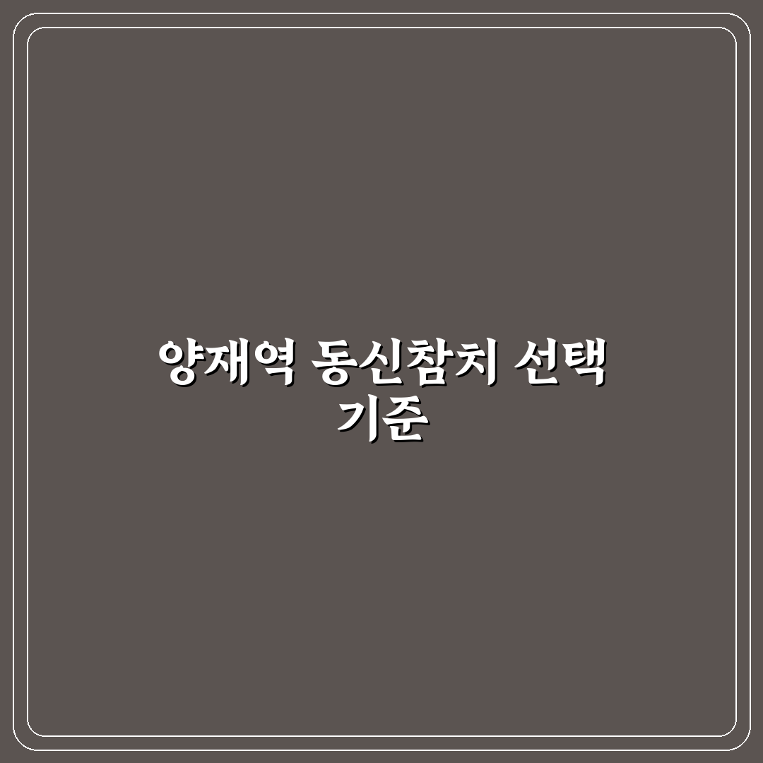 양재역 동신참치 맛·가격·서비스 비교 가이드 총정리