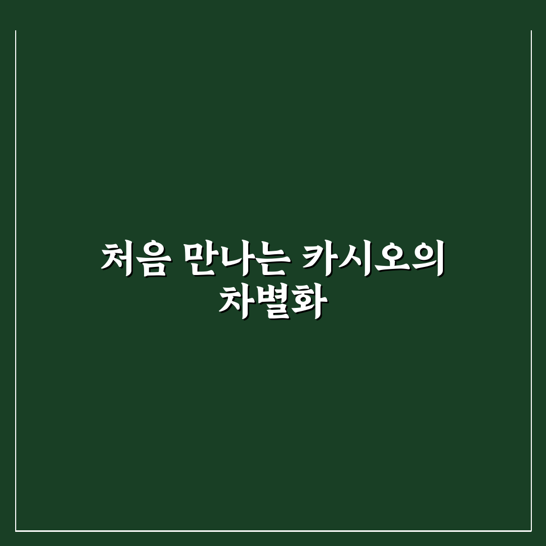 카시오 계산기 리셋 방법 직접 써보니 알게 된 점
