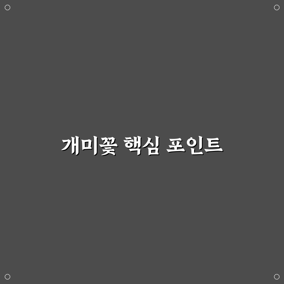 개미꽃 종류별 특징과 재배 기준 총정리