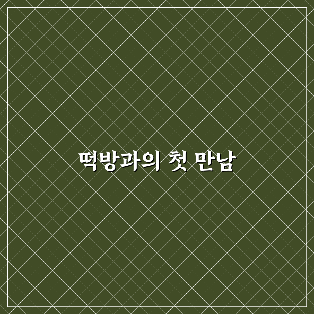 대구 대한민국 떡방 방문 후기, 다양한 떡 종류 경험해보니